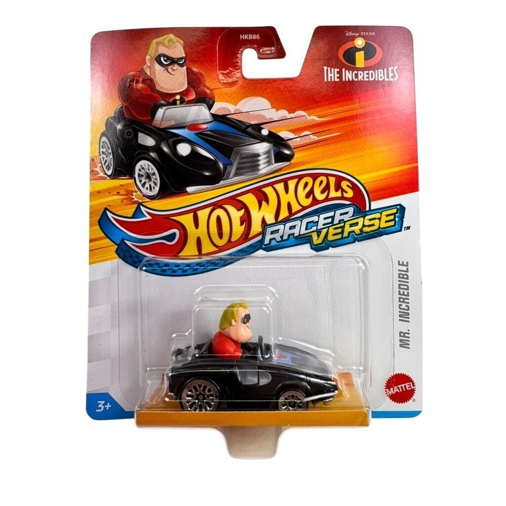 Hot Wheels RacerVerse Pixar The Incredibles Mr. Incredible Diecast Car HKC05